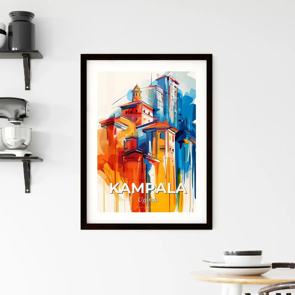 Vibrant Kampala, Uganda Framed Print