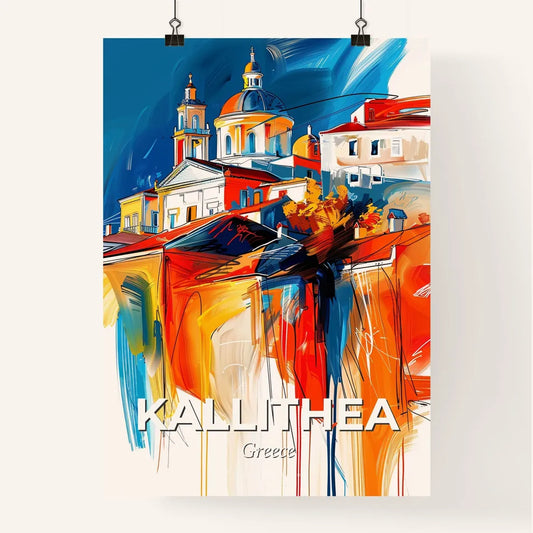 Vibrant Kallithea, Greece Poster