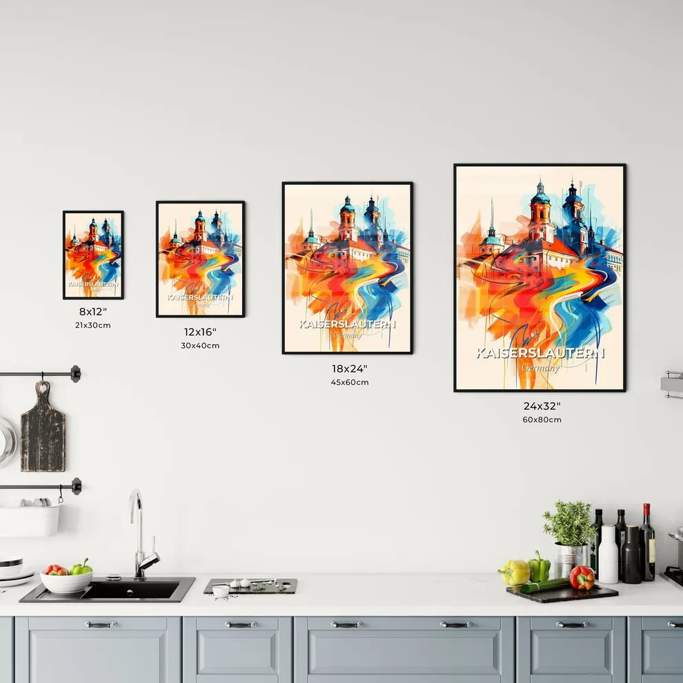 Vibrant Kaiserslautern, Germany Kitchen Art