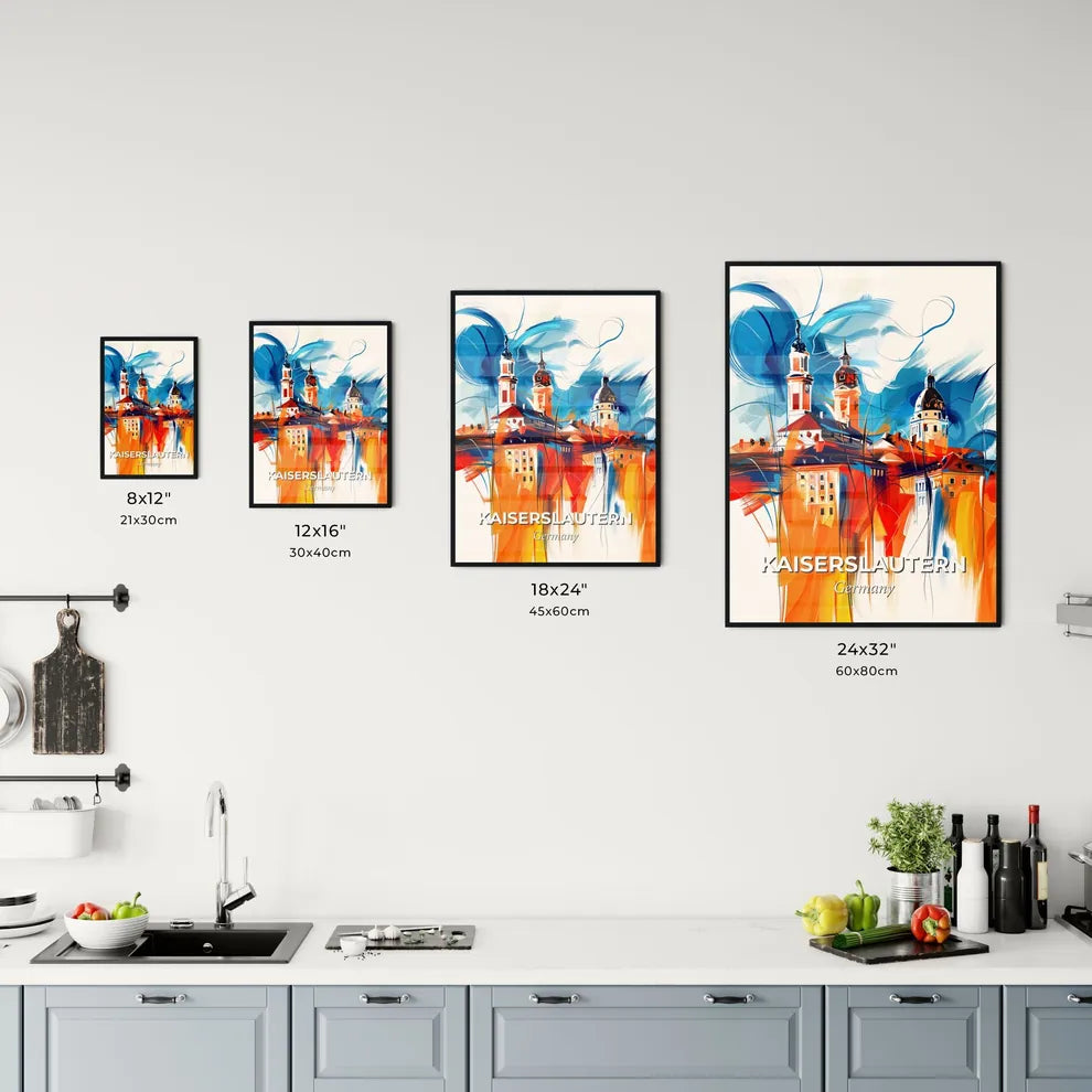 Vibrant Kaiserslautern, Germany Kitchen Art