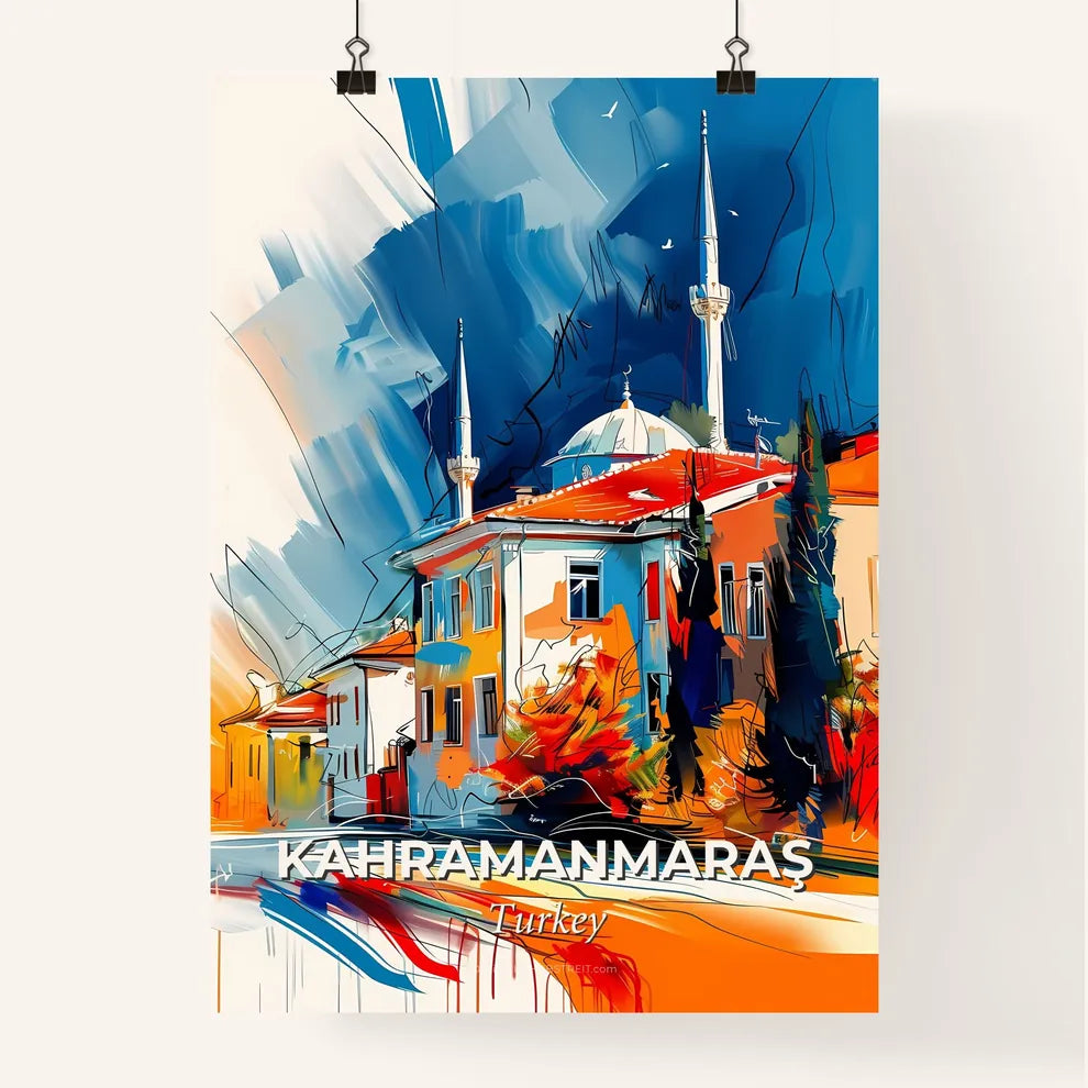 Vibrant Kahramanmaraş, Turkey Poster