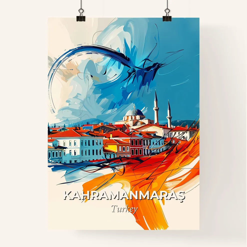 Vibrant Kahramanmaraş, Turkey Poster