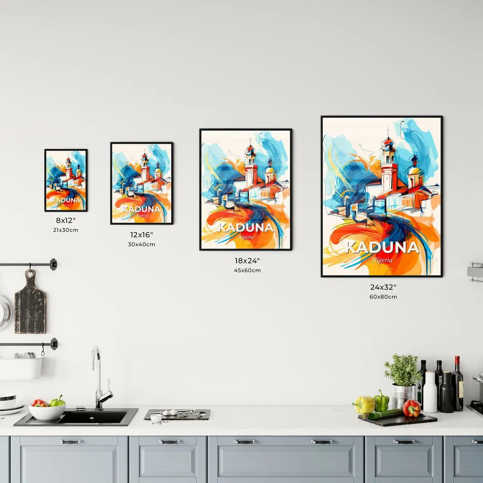 Vibrant Kaduna, Nigeria Kitchen Art