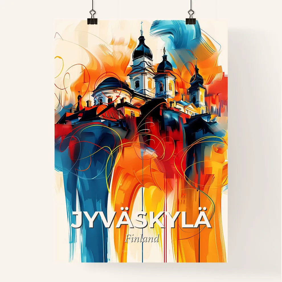Vibrant Jyväskylä, Finland Poster