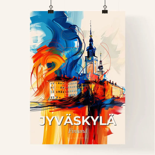 Vibrant Jyväskylä, Finland Poster