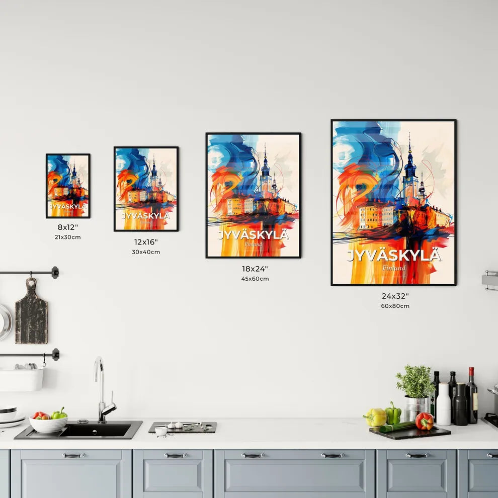 Vibrant Jyväskylä, Finland Kitchen Art