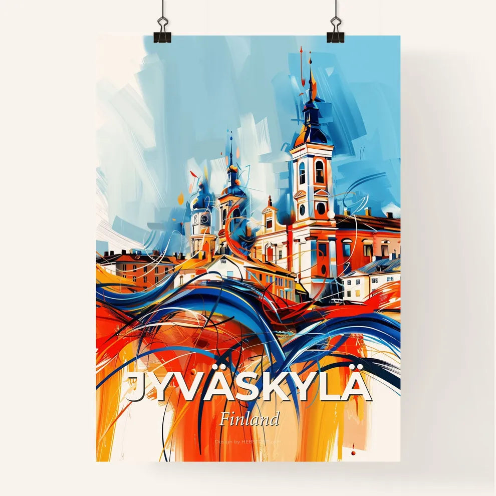 Vibrant Jyväskylä, Finland Poster