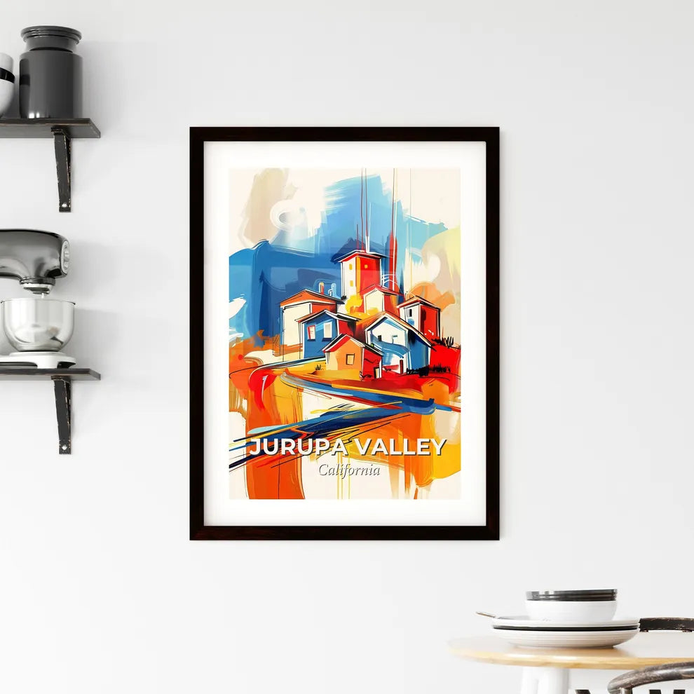 Vibrant Jurupa Valley, California Framed Print