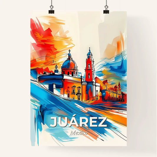 Vibrant Juárez, Mexico Poster