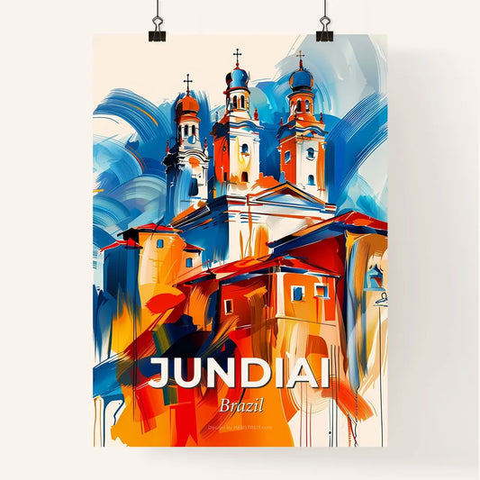 Vibrant Jundiai, Brazil Poster