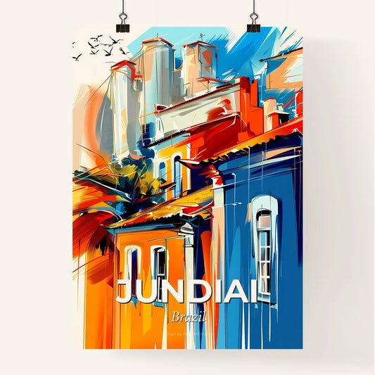 Vibrant Jundiai, Brazil Poster