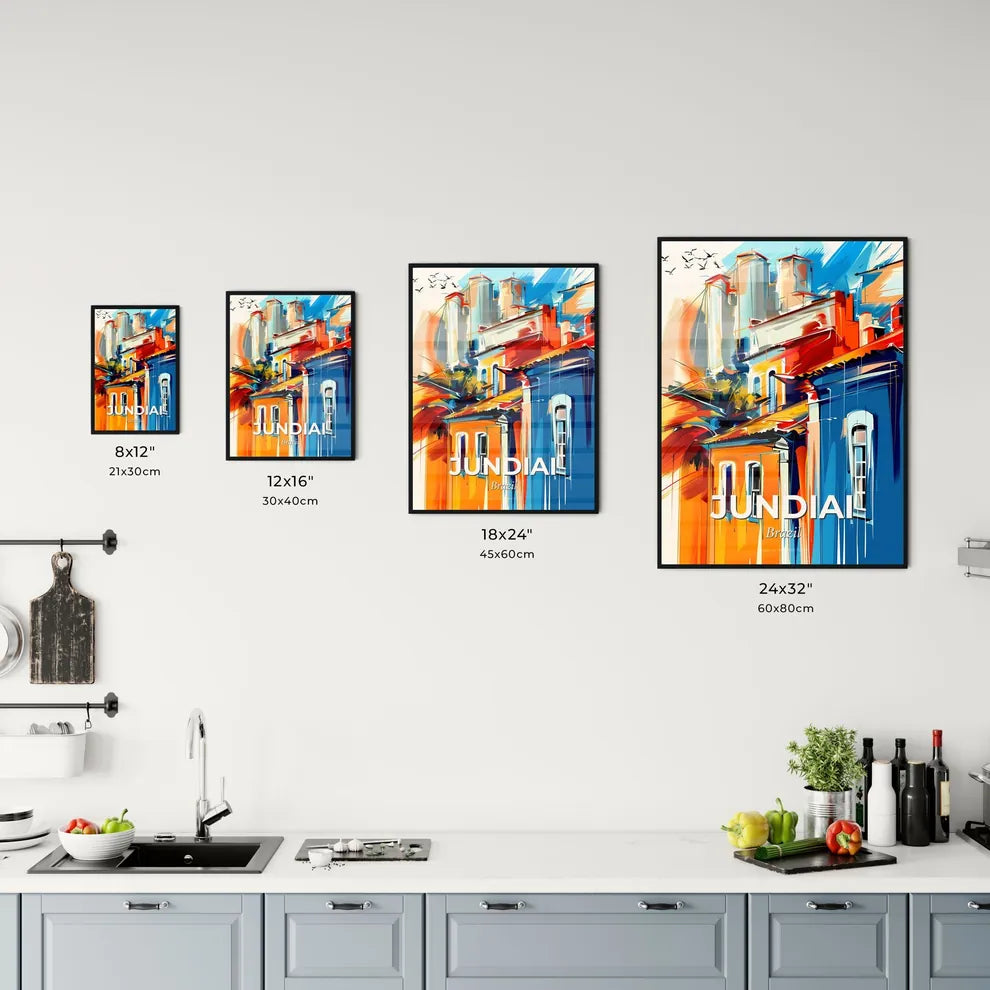 Vibrant Jundiai, Brazil Kitchen Art