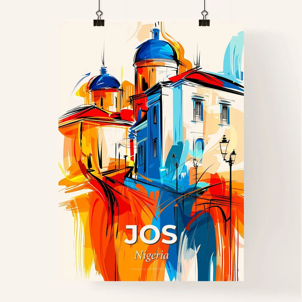 Vibrant Jos, Nigeria Poster