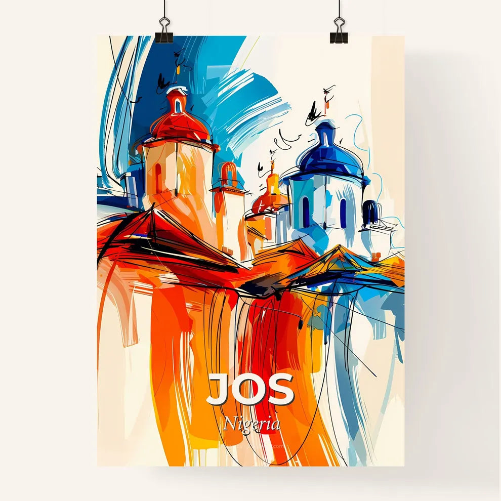 Vibrant Jos, Nigeria Poster