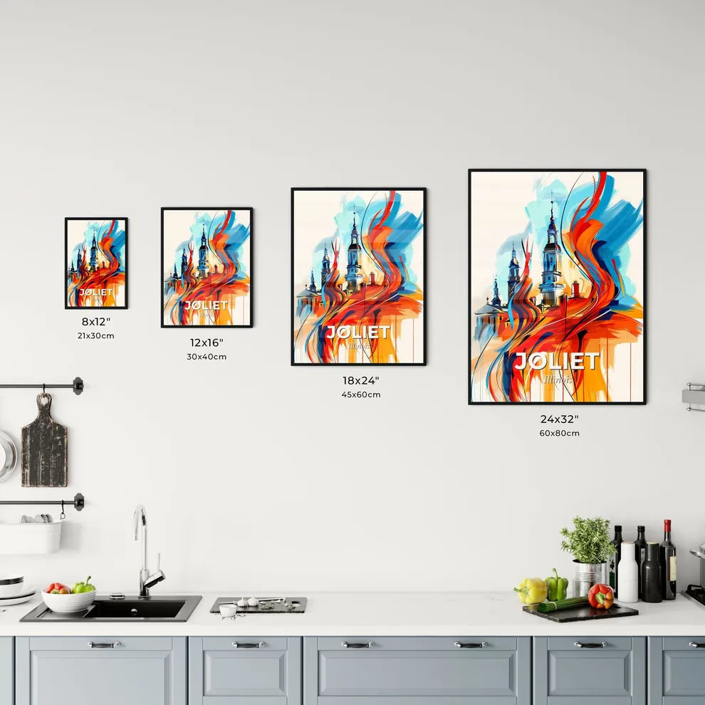 Vibrant Joliet, Illinois Kitchen Art