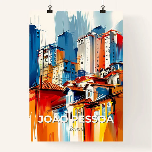 Vibrant Joao Pessoa, Brazil Poster