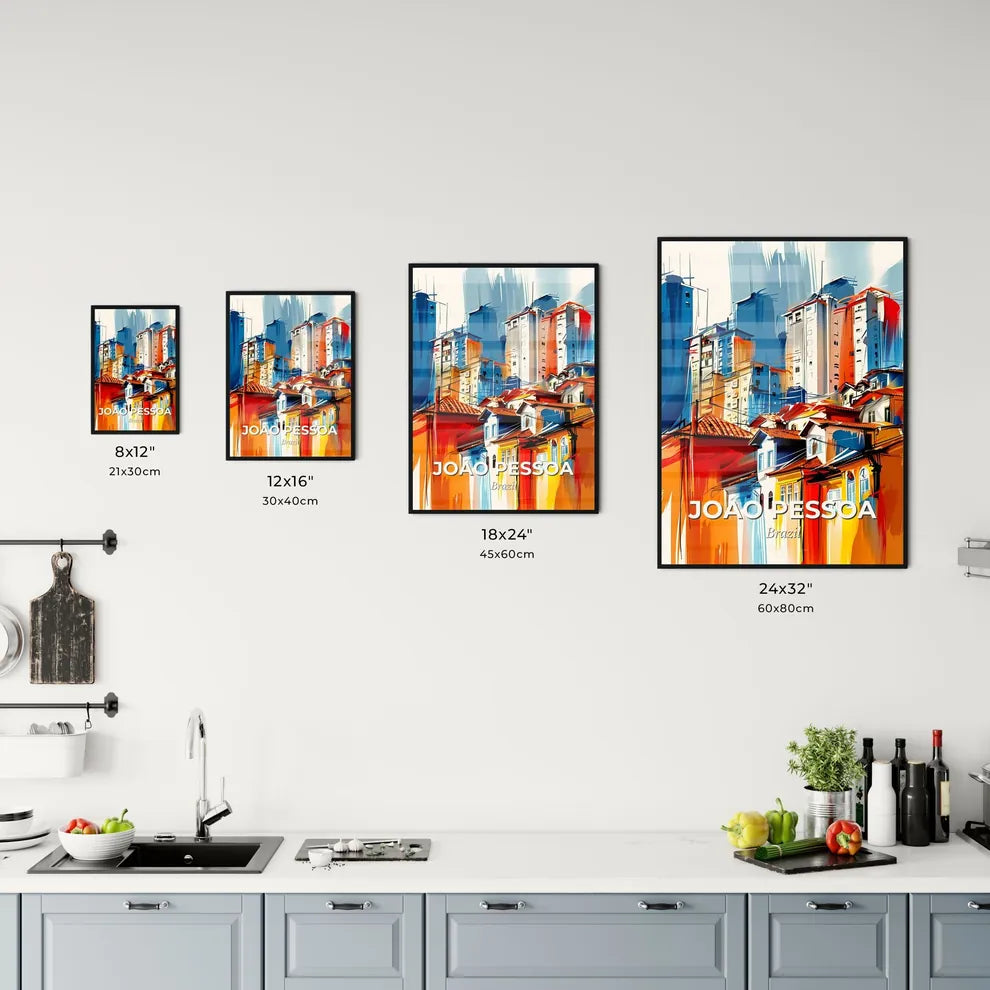 Vibrant Joao Pessoa, Brazil Kitchen Art