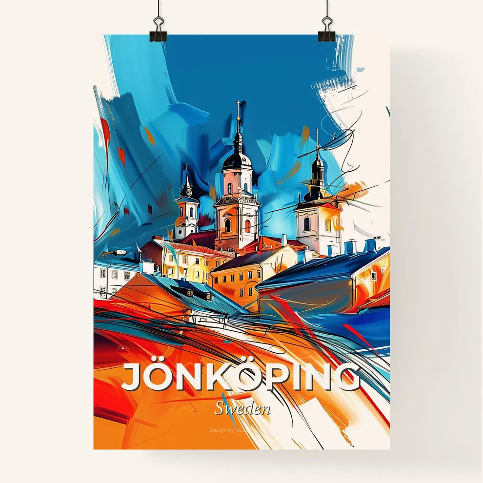 Vibrant Jönköping, Sweden Poster