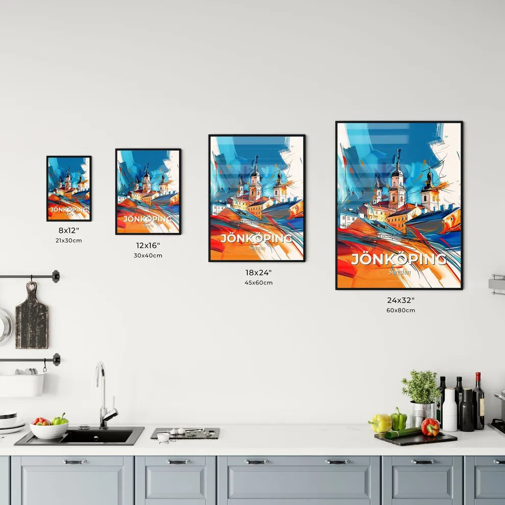 Vibrant Jönköping, Sweden Kitchen Art