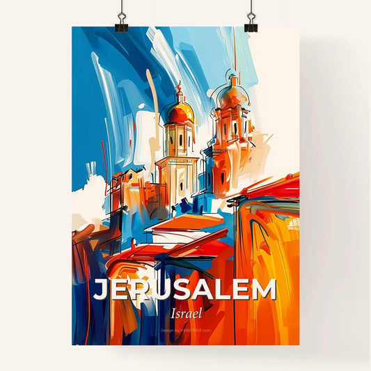 Vibrant Jerusalem, Israel Poster