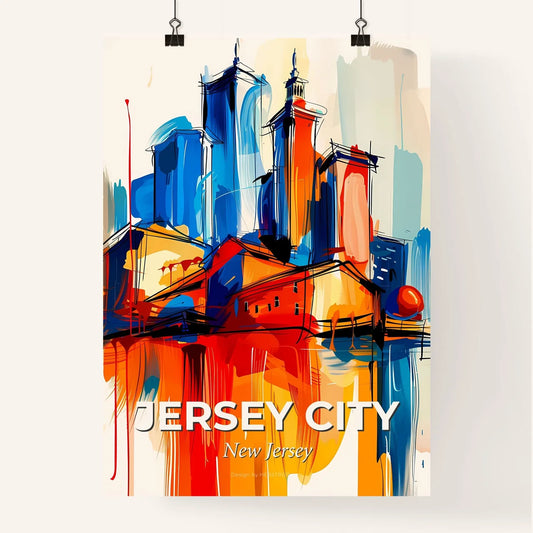 Vibrant Jersey City, New Jersey Poster