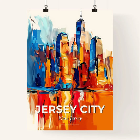 Vibrant Jersey City, New Jersey Poster