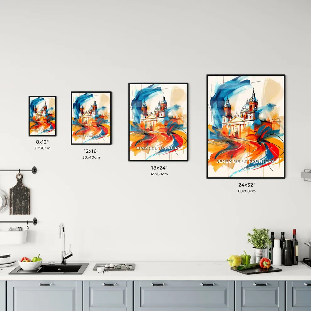 Vibrant Jerez De La Frontera, Spain Kitchen Art