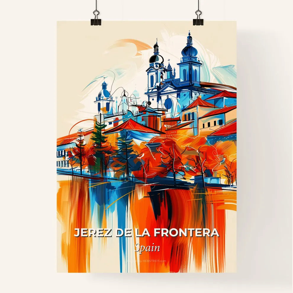 Vibrant Jerez De La Frontera, Spain Poster