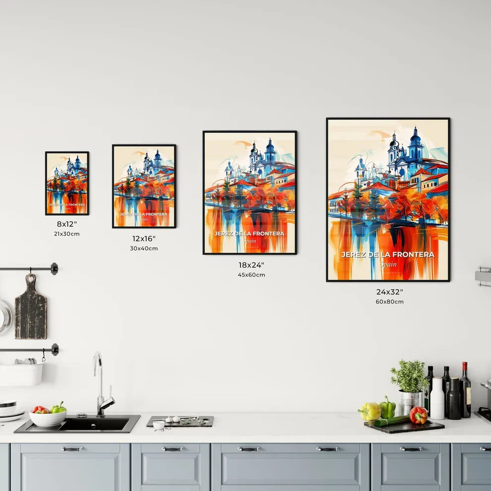 Vibrant Jerez De La Frontera, Spain Kitchen Art