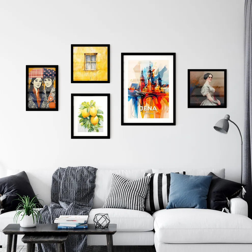 Vibrant Jena, Germany Wall Art Collection