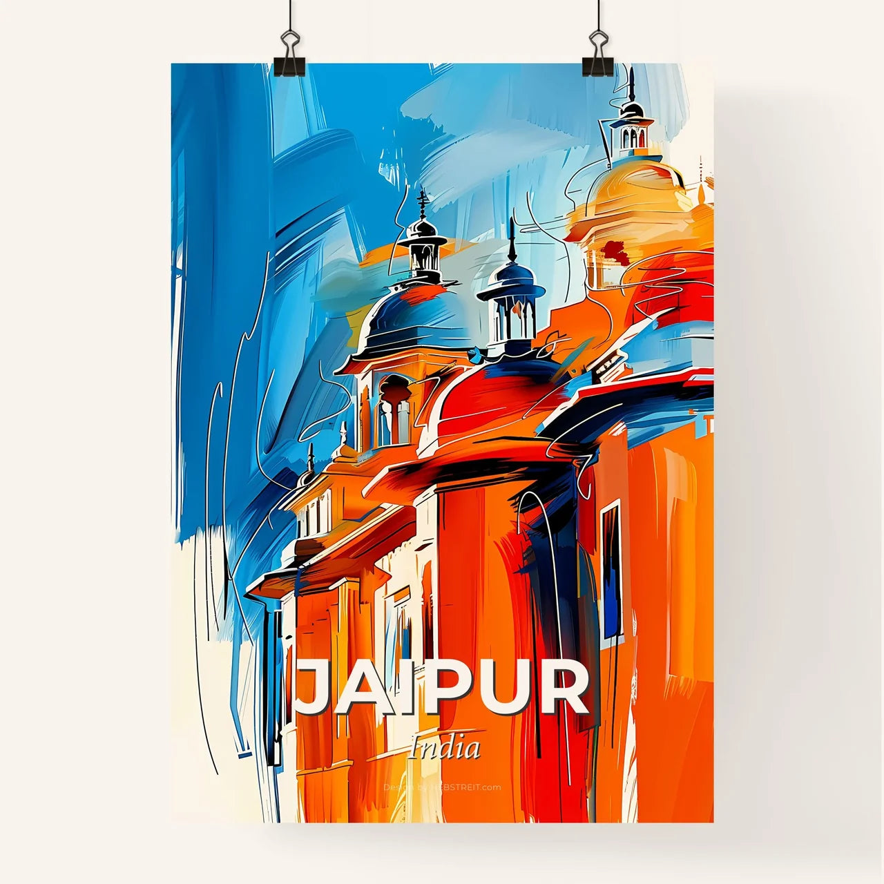 Vibrant Jaipur, India Poster