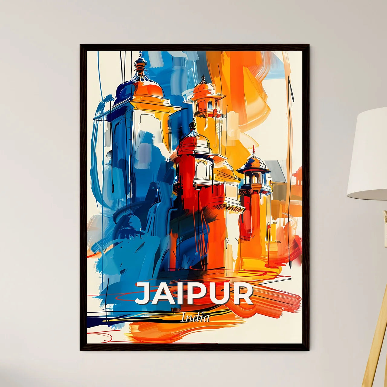 Vibrant Jaipur, India Art Print