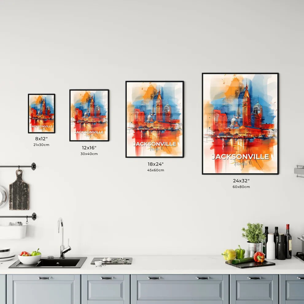 Vibrant Jacksonville, Florida Kitchen Art