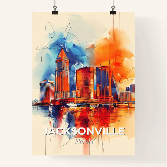 Vibrant Jacksonville, Florida Poster