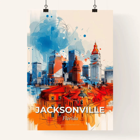 Vibrant Jacksonville, Florida Poster