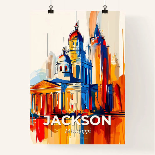 Vibrant Jackson, Mississippi Poster