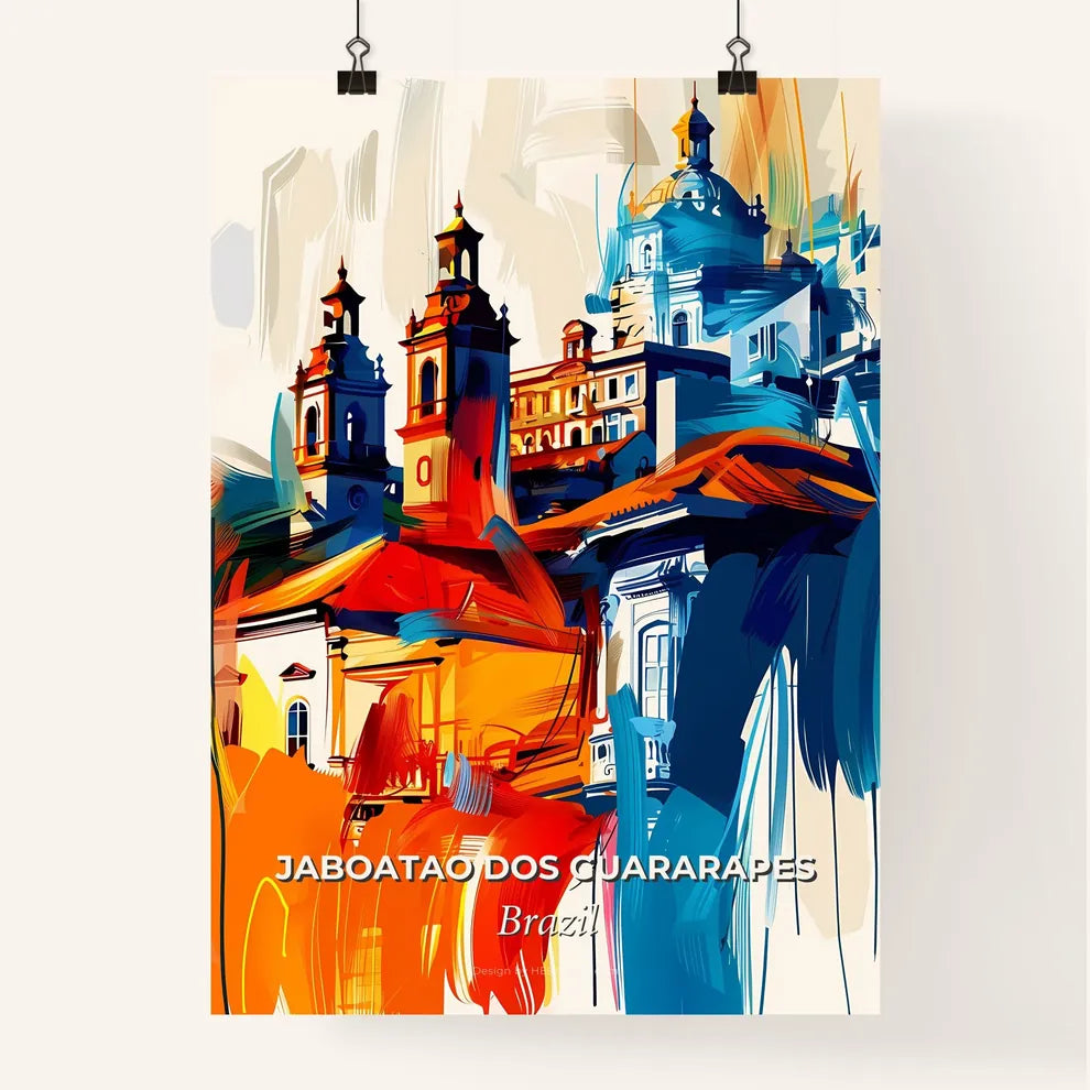 Vibrant Jaboatao Dos Guararapes, Brazil Poster