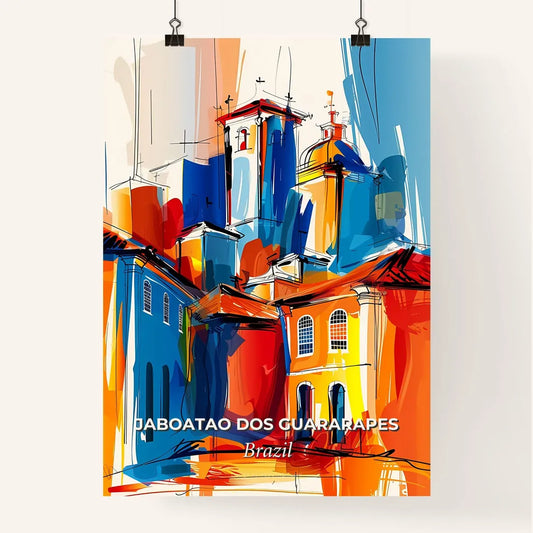 Vibrant Jaboatao Dos Guararapes, Brazil Poster