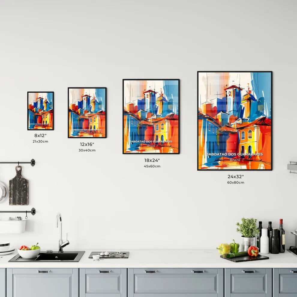 Vibrant Jaboatao Dos Guararapes, Brazil Kitchen Art