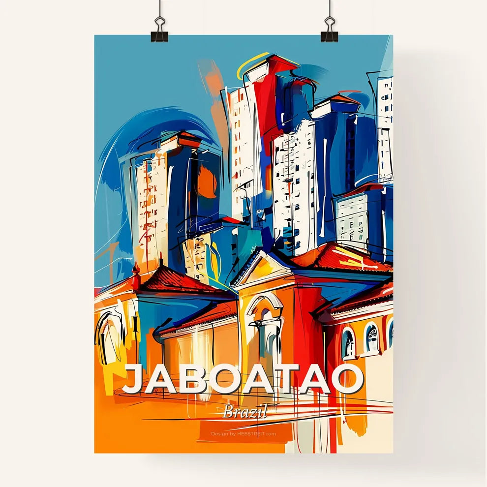 Vibrant Jaboatao, Brazil Poster