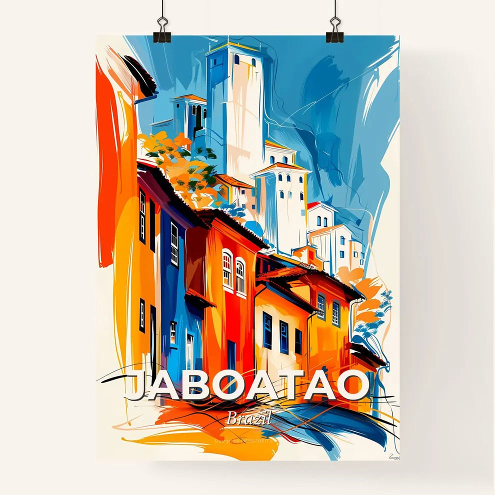 Vibrant Jaboatao, Brazil Poster