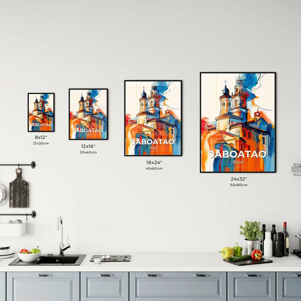 Vibrant Jaboatao, Brazil Kitchen Art