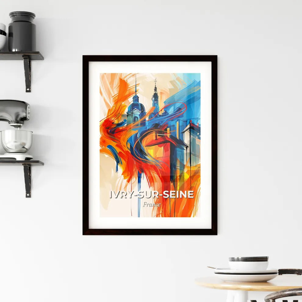 Vibrant Ivr Framed Print