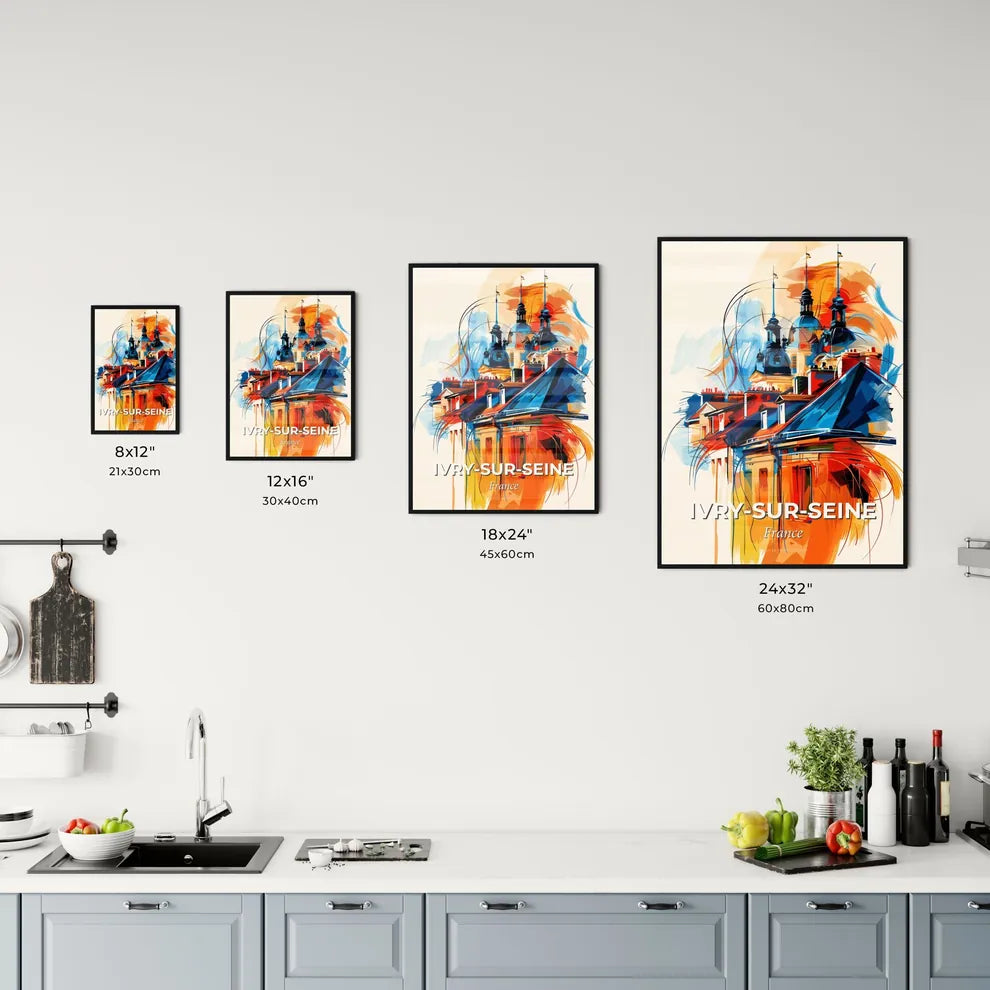 Vibrant Ivr Kitchen Art