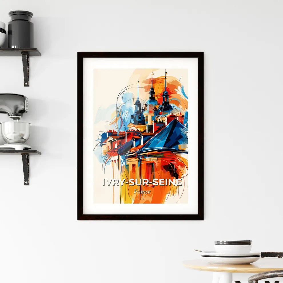 Vibrant Ivr Framed Print