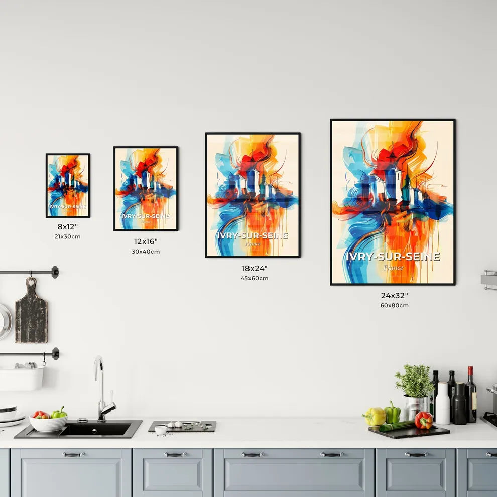 Vibrant Ivr Kitchen Art