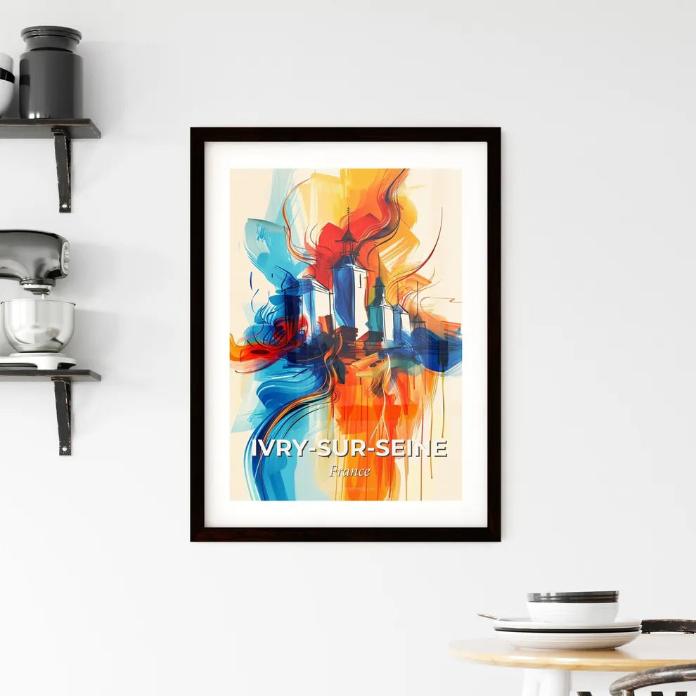 Vibrant Ivr Framed Print
