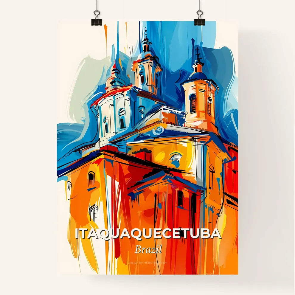 Vibrant Itaquaquecetuba, Brazil Poster