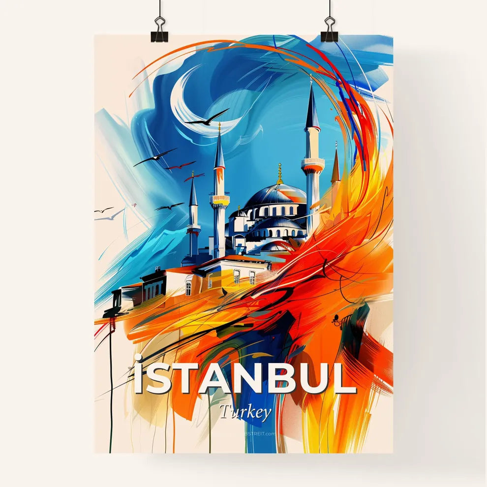 Vibrant İstanbul, Turkey Poster