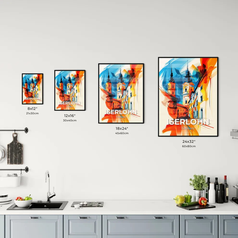 Vibrant Iserlohn, Germany Kitchen Art